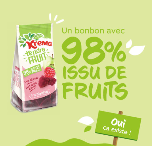 Bonbons Krema Fruits de Saison - 280 g